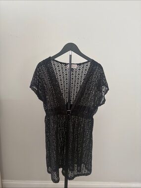 Black Lace Cover Up